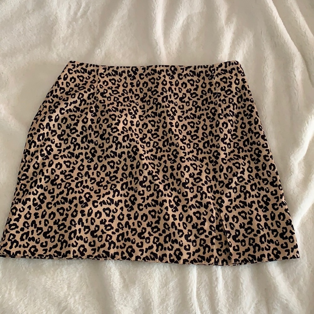 Cheetah Print Pencil Skirt